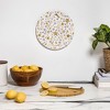 Ninola Design Winter Stars Holiday Gold Cutting Board - Deny Designs - 3 of 3