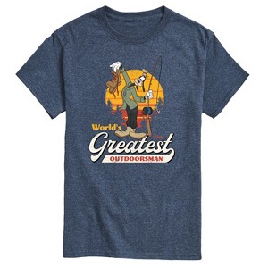 Men's - Disney - World's Greatest Outdoorsman Short Sleeve Graphic T-Shirt - 1 of 4