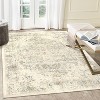 Vintage Low Pile Rug,Washable Area Rugs with Rubber Backing,Vintage Prints,Indoor Super Soft Rugs,Bedroom,Living Room,Kids Room - 3 of 4