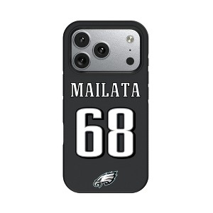 NFL Philadelphia Eagles Players Game Tactic Bump Cell Phone Case for Apple iPhone 17 Series - 1 of 4