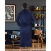 ADR Men's Ultra Plush Fleece Robe, Big and Tall Bathrobe - 3 of 3