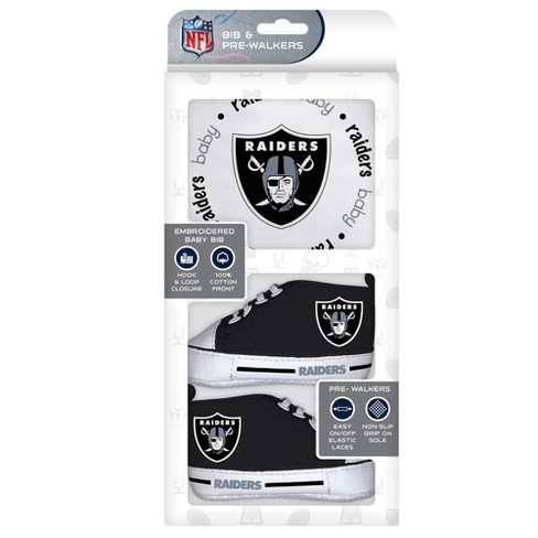 Baby Fanatic 2 Piece Bid And Shoes - Nfl Las Vegas Raiders - White Unisex  Infant Apparel : Target