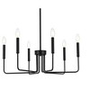 Elegant Lighting Willa 26 inch Pendant Light in Black - 3 of 4
