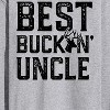 Men's - Instant Message - Best Buckin Uncle Long Sleeve Graphic T-Shirt - 2 of 4