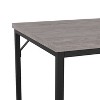 Martha Stewart Noah Home Office Parsons Desk with Metal Frame - 3 of 4