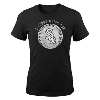 MLB Chicago White Sox Girls' Crew Neck T-Shirt