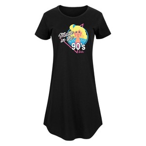 Women's - Barbie - Made in the 90's Graphic T-shirt Dress - 1 of 4