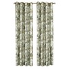 Kate Aurora Country Living 100% Thermal Lined Grommet Top Floral Room Darkening Curtains - 2 of 4