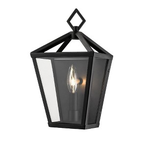Millennium Lighting Arnold 1 - Light Wall Light in  Powder Coat Black - 1 of 3