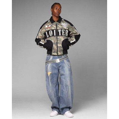 LOITER Mens Enroute Racing Jacket - Camo/Black L — фото 3