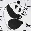 Unique Bargains Room DIY Panda Bamboo Pattern Removable Wall Sticker - 3 of 4