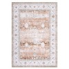 WhizMax Vintage Area Rug Floral Distressed Carpet Machine Washable Area Rug - 2 of 4