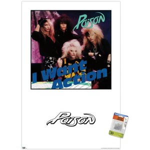 Trends International Poison - I Want Action Album Series Unframed Wall Poster Prints - 1 of 4