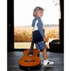 Deux par Deux Boy French Terry Color Block Full Zip Hoodie Sweatshirt Blue, Navy and Cream - 2 of 4