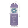 Dicksons Lord Himself Goes Before You Blue Floral Wreath 6 inch Paper Tussled Bookmark Pack of 12 - 3 of 4