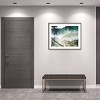 41" x 33" La Jolla Curves by Rachel Dowd Wood Framed Wall Art Print - Amanti Art - 4 of 4