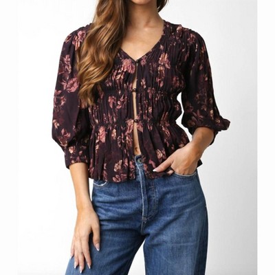 Women's Reese Top - OLIVACEOUS