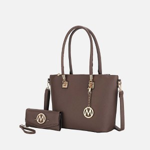 MKF Collection Vanessa Women's Fashion Tote & Wallet Set Handbag by Mia K - 1 of 4
