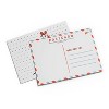 Gift/Birthday Postcard 20-Pack "Black Lab Present" by Ramus & Co - 3 of 3