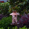 Smart Solar Adelie Mosaic Glass Solar Bird Feeder - Copper - 4 of 4