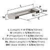 Amerock Composite 3-3/4 Inch (96mm) Cabinet or Furniture Pull - 4 of 4