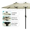 SEVOBAL Patio Umbrellas Outdoor Market Extra Large, Crank Handle for Deck, Lawn, Backyard, Sun Shade - 4 of 4