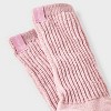 Women's Ultra Soft Ribbed Cushioned Slouch Crew Socks with Woven label - Auden™ 4-10 - 3 of 4