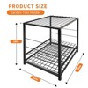 Garden Tool Organizer, Yard Tool Organizer, Metal Yard Tools Storage, Heavy Duty Garden Tool Organizer for Garage, Partitioned Tool Organizer Outdoor - 4 of 4