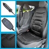 Stalwart 12V Heated Massage Chair Pad for Car Seat