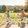 Costway 18'' Kids Bike Toddler Bicycle with Training Wheel Kickstand for 4-8 Years Old Purple/Pink/Turquoise/Blue/Beige/Green - 4 of 4