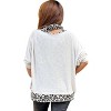 Women's Leopard Layered Crochet Top - Venti6 - 3 of 4
