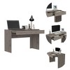 NicBex Home Office Desk 17.7" L Modern Writing Desk with 2 Large Drawers and Wooden Desktop for Office, Study, Living Room - 3 of 4