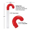 Northlight Large Christmas Candy Cane Tubes - 16" - Set of 24 - 3 of 4