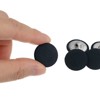 Unique Bargains Suit Dress Blouse Aluminum Fabric Cloth Covered Sewing Buttons 30 Pcs - 4 of 4