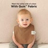 KeaBabies 8pk Organic Quin Baby Bibs for Drooling and Teething, Cotton Drool Bibs, Newborn Baby Boys, Baby Girls Bibs - 2 of 4