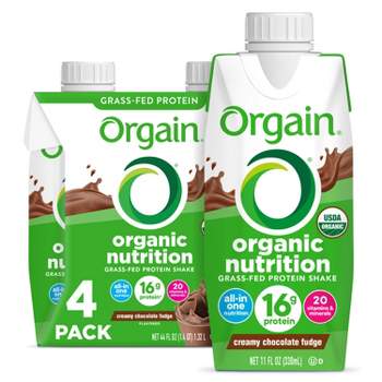 Orgain Nutritional Shake - Chocolate - 11 fl oz/4pk