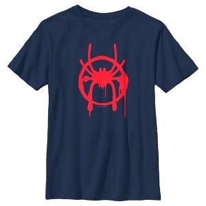Boy's Husky Marvel Spider-Man: Into the Spider-Verse Symbol - 1 of 3