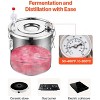VEVOR Alcohol Still, 8 Gal / 30 L Stainless Steel Water Alcohol Distiller with Copper Coil, Home Brewing Refining Fermentation Kit, Silver - 4 of 4