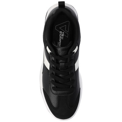 Vance Co. Vance Mens Raiden T-Toe Low Top Sneaker, Black 10.5 — фото 4