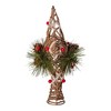 Kurt Adler 11-Inch Natural Star with Pinecones Tree Topper - 2 of 4