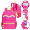 Style.Lab by Fashion Angels: Debo Wavy Rainbow Puffer Backpack - Hot Pink - 2 of 4