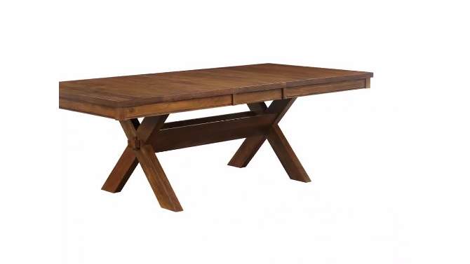 Apollo Extendable Dining Table Walnut - Acme Furniture, 2 of 6, play video