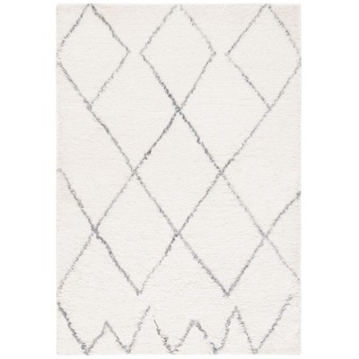 Kenya Ivory Tribal 4' x 6' Hand-Knotted Wool Area Rug