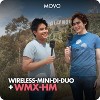 Movo Wireless Mini DI Duo Dual Ultra Compact Wireless Lavalier Microphones for iPhone with Handheld Adapter - 2 of 4