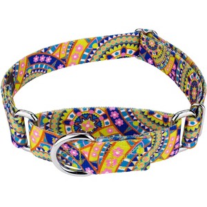 Country Brook Petz Martingale Dog Collar - Groovy Collection - 1 of 4