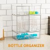 SpaceAid Baby Bottle Storage Organizer,  Stackable Acrylic Drawer Unit with Small, Medium &  Large Bin for Countertop, Cabinet, Vanity - 3 of 4