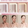 LED Makeup Mirror, Lighted Makeup Mirror with Lights, Smart Touch Control Dimmable 3 Modes Light - 4 of 4