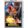 Trends International My Hero Academia: Season 7 - Endeavor vs AFO Key Art Framed Wall Poster Prints - 3 of 4