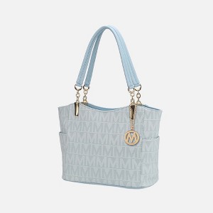 MKF Collection Braylee M Signature Tote Bag Vegan Leather Handbag with Spacious Design by Mia K - 1 of 4