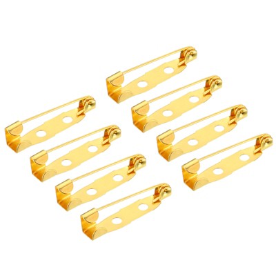 Unique Bargains Metal DIY Blankets Crafts Brooch Making Sewing Safety Pins 100 Pcs
